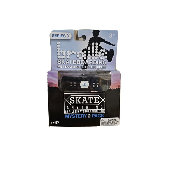 BONKERS TOY COMPANY Toys Braille Skateboarding Mini Skateboard